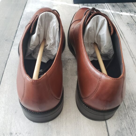 NWT - Cole Haan British Tan Men's Modern Essential Cap Toe Oxford Shoe – Size 13 - Picture 3 of 5